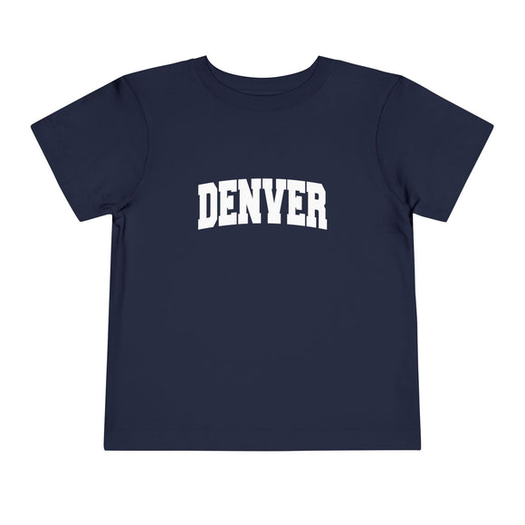 Denver, Colorado Toddler Graphic Tee - Kids Denver Vacation T-Shirt