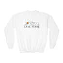 Lake Tahoe, California Youth Sweatshirt - Unisex Kid's Lake Tahoe Crewneck Sweatshirt-2