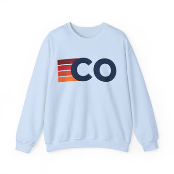 Buy light-blue Colorado Retro Sweatshirt | Retro Stripes Colorado