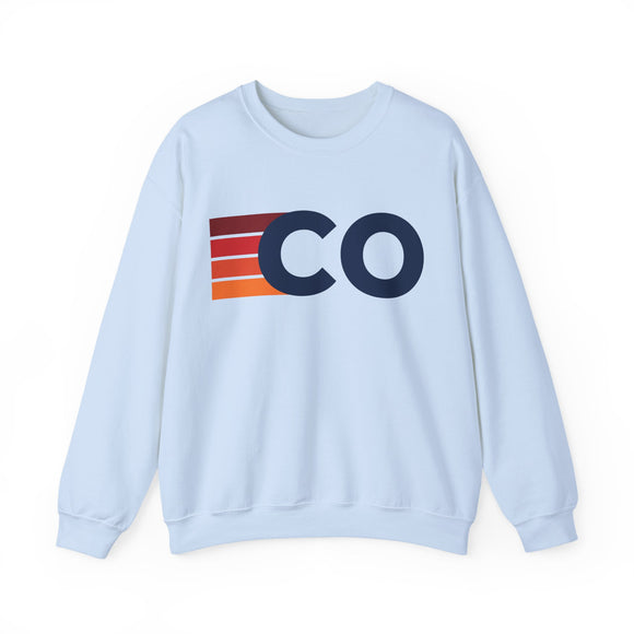 Colorado Retro Sweatshirt | Retro Stripes Colorado