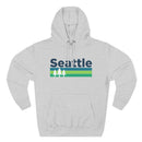 Premium Seattle, Washington Hoodie - Retro Unisex Seattle Sweatshirt-1