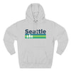 Premium Seattle, Washington Hoodie - Retro Unisex Seattle Sweatshirt