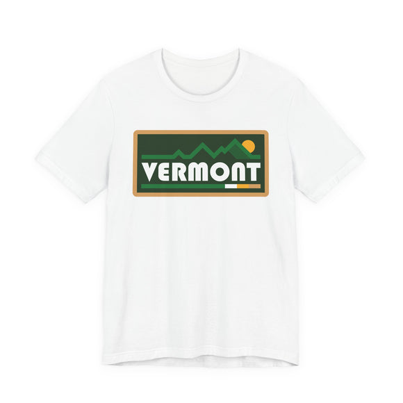 Vermont T Shirt - Retro Graphic Vermont Tee