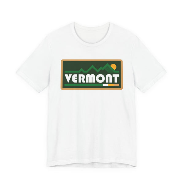 Vermont T Shirt - Retro Graphic Vermont Tee