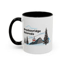 Breckenridge, Colorado Retro Snow Skiing Mountain 11 oz Mug, Ski Lodge Decor Coffee Cup, Mountain Gondola  Lover Gift, Retro Skiing Mug-9
