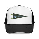 Great Smoky Mountains National Park Pennant Trucker Hat — Vintage Foam Mesh Cap-3