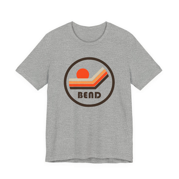 Bend, Oregon T-Shirt - Sunset Mountain Graphic Tee