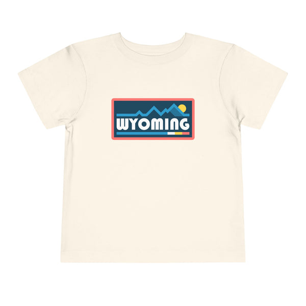 Wyoming Toddler Graphic Tee - Kids Wyoming Shirt
