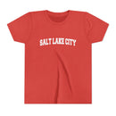 Salt Lake City, Utah Youth Graphic Tee - Kids Salt Lake City T Shirt-5