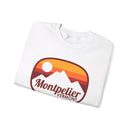 Montpelier, Vermont Sweatshirt - Unisex Retro Ombre Crewneck Montpelier Sweatshirt-21