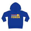 Florida Toddler Hoodie - Retro Sunrise Unisex Florida Toddler Sweatshirt-1