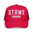 Stowe, Vermont Trucker Hat - Foam Stowe Cap-3
