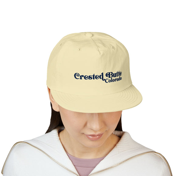 Crested Butte, Colorado Retro Surf Cap