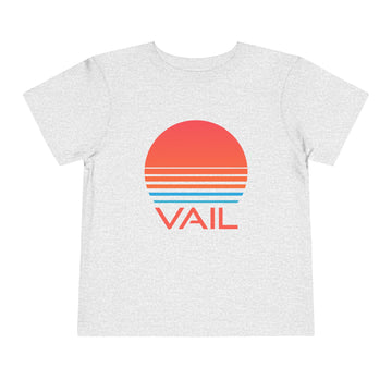 Buy athletic-heather Vail, Colorado Toddler T-Shirt - Retro 80s Toddler Vail Shirt