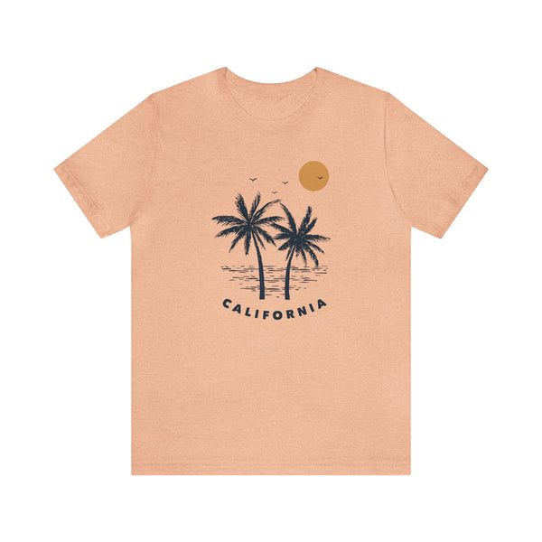 California T-Shirt - Retro Unisex California Shirt