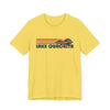 Lake Ouachita, Arkansas T Shirt - Retro Jetski PWC Graphic Tee