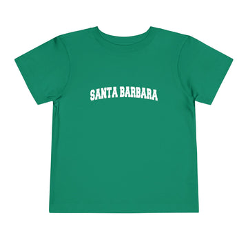 Santa Barbara, California Toddler Graphic Tee - Kids Santa Barbara Vacation T-Shirt