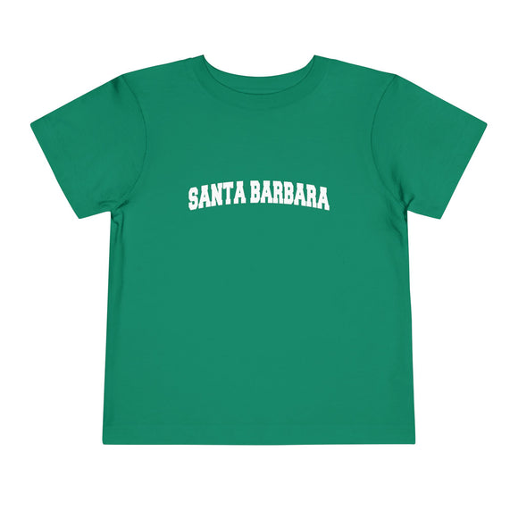 Santa Barbara, California Toddler Graphic Tee - Kids Santa Barbara Vacation T-Shirt