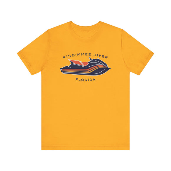 Kissimmee River, Florida T Shirt - Jetski Boating Graphic Tee