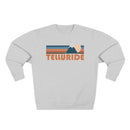 Premium Telluride, Colorado Retro Mountain Graphic Sweatshirt-2