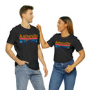 Asheville, North Carolina Shirt - Mountain Sunset Unisex Asheville T-Shirt-52