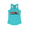 Winter Park, Colorado Women's Racerback Tank Top - Mountain Lover Sleeveless Shirt, Women's Winter Park Hiking Tank