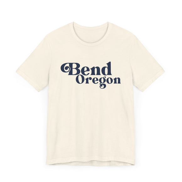 Bend, Oregon Graphic Tee, Casual T-Shirt, Vintage Style Shirt