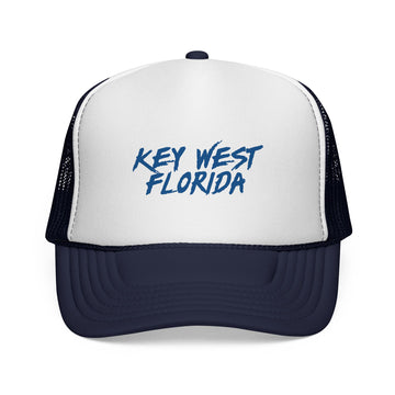 Buy dark-navy Key West Trucker Cap | Florida Hat