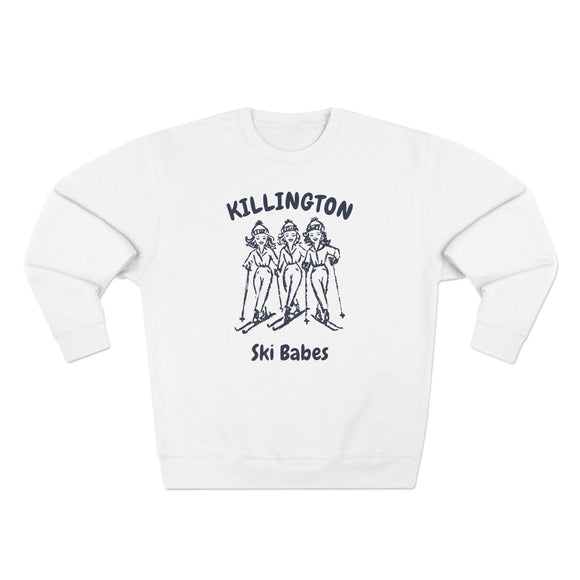 Premium Killington, Vermont Ski Babes Sweatshirt