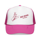 Red River, New Mexico Ski Bunny Foam Trucker Hat-1