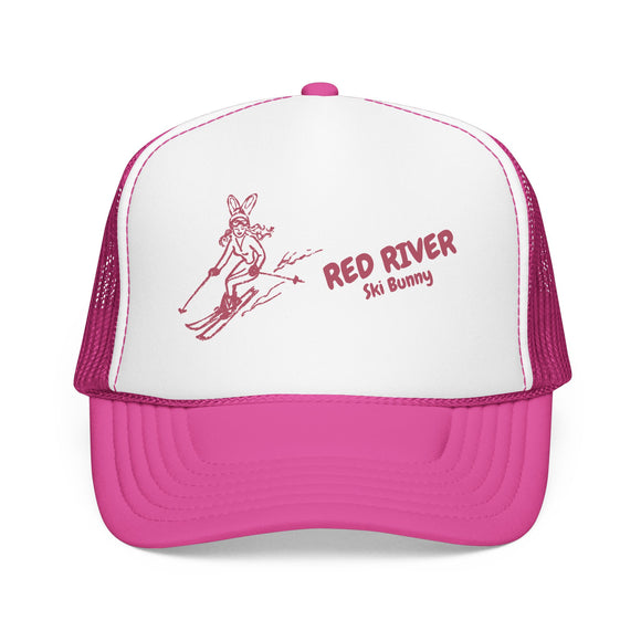 Red River, New Mexico Ski Bunny Foam Trucker Hat