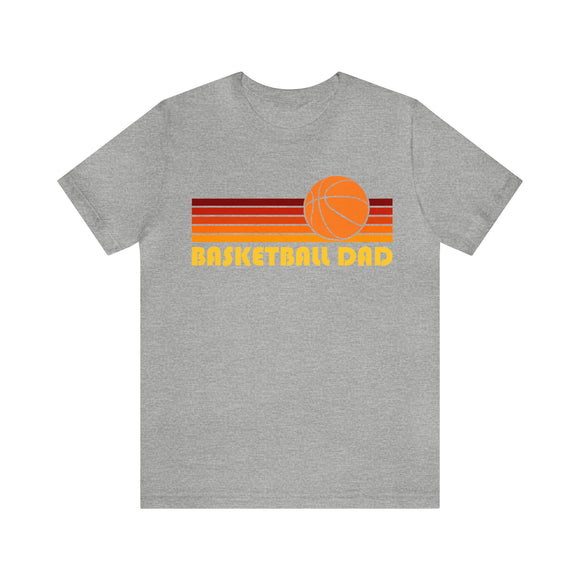 Basketball Dad T-Shirt - Retro Unisex Basketball Dad Shirt