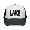 Lake Retro Collegiate Style Trucker Hat-4