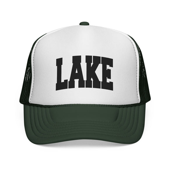 Lake Retro Collegiate Style Trucker Hat
