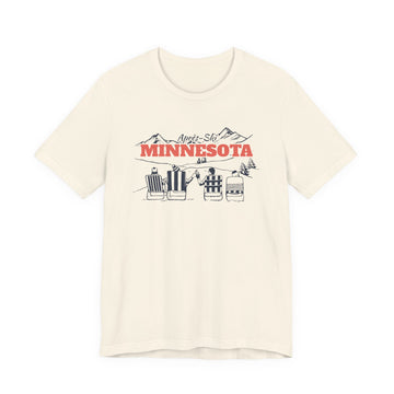 Minnesota Après-ski T-Shirt - Vintage Mountain Graphic Tee