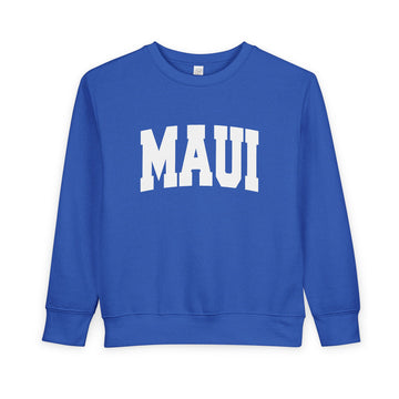 Maui, Hawaii Sweatshirt - Maui Toddler Crewneck Sweatshirt - 0