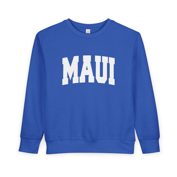 Maui, Hawaii Sweatshirt - Maui Toddler Crewneck Sweatshirt