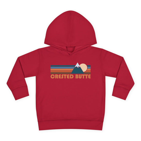 Crested Butte, Colorado Toddler Hoodie - Unisex Crested Butte Toddler Sweatshirt