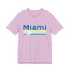 Miami, Florida T Shirt - Sailboat Graphic Tee