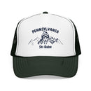 Pennsylvania Ski Babe Trucker Hat — Foam Mesh Cap-7