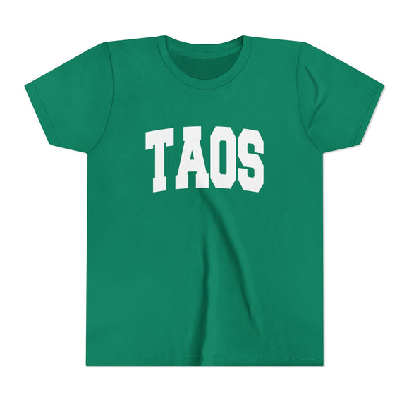 Taos, New Mexico Youth Graphic Tee - Kids Taos T Shirt