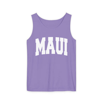 Buy violet Maui, Hawaii Tank Top Unisex | Comfort Colors - 100% Cotton