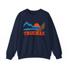 Buy navy Truckee, California Sweatshirt - Mountain Truckee Crewneck Sweatshirt