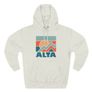 Alta, Utah Hoodie - Retro Mountain Unisex Sweatshirt-6