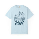 Vail, Colorado Graphic Tee - Mountain Illustration Vail T Shirt-4