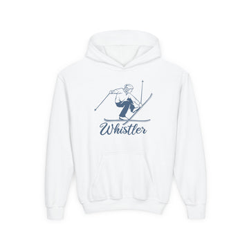 Whistler, Canada Youth Hoodie - Snow Ski Kids Whistler Hooded Sweatshirt