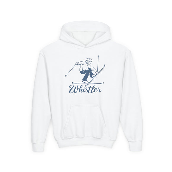 Whistler, Canada Youth Hoodie - Snow Ski Kids Whistler Hooded Sweatshirt