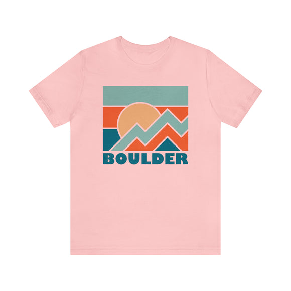 Boulder, Colorado T-Shirt - Retro Unisex Boulder Shirt