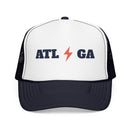 Atlanta, Georgia Retro Trucker Hat — Lightning Foam Cap-1