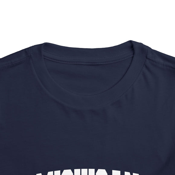 Michigan Toddler Graphic Tee - Kids Michigan Vacation T-Shirt